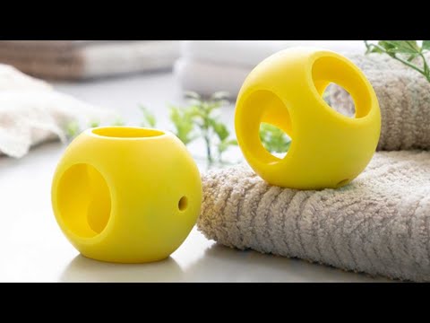 2er- oder 4er-Set Anti-Kalk-Magnetkugeln in Gelb - Second Medium