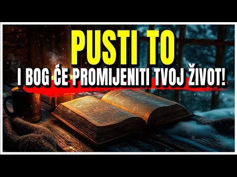 Kada naučiš pustiti, Bog usmjerava tvoj život kao remek-djelo!