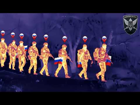 Ukrainian Azov snipers with thermal scopes detected large numbers of Russian troops