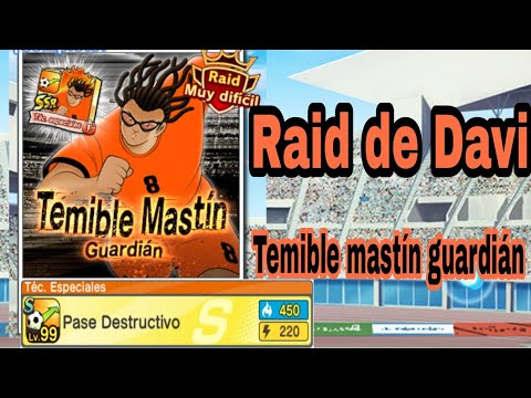 Raid de Davi "Temible Mastín Guardián" | Captain Tsubasa Dream Team