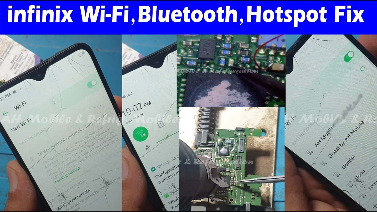 infinix Hot 11 Play (X688b) Wi Fi Bluetooth and Hotspot Not turning On Problem