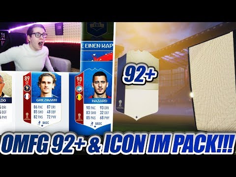 FIFA 18: OMG 92+ und ICON im PACK!! WORLD CUP FUT DRAFT 🔥🔥 Ultimate Team - World Cup Modus