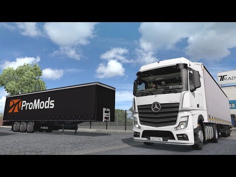 ETS2 Mercedes Actros MP4 1845 Portsmouth - Chelmsford