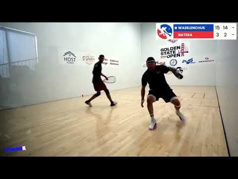 Racquetball Highlights | Kane WASELENCHUK VS  Natera | Mar | Manilla 2024 GOLDEN STATE OPEN