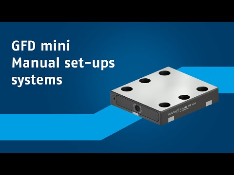Discover the KONTEC GFD mini: Your versatile clamping system for small parts