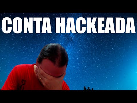 Conta hackeada