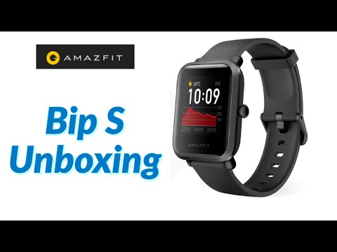 AMAZFIT BIP S: Unboxing - Carbon Black Model