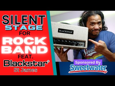 Blackstar St James EL 34 Guitar Amp Head ROCKS a Silent Stage!