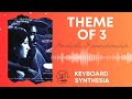 Theme of 3 | Anirudh Ravinchander | Easy Piano Keyboard Tutorial | Both Hands | Synthesia