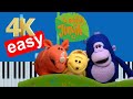 The Mighty Jungle Theme Song Slow Easy Medium Piano Tutorial 4K