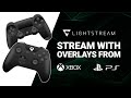 Add Overlays and Alerts to your Xbox or Playstation Live Streams