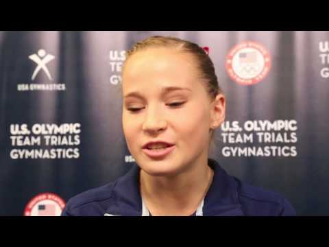 Madison Kocian - Interview - Podium Training - 2016 U.S. Olympic Team Trials