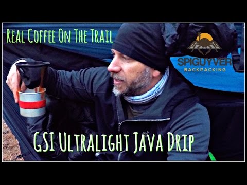 Real Coffee on the Trail   GSI Outdoors Ultralight JavaDrip