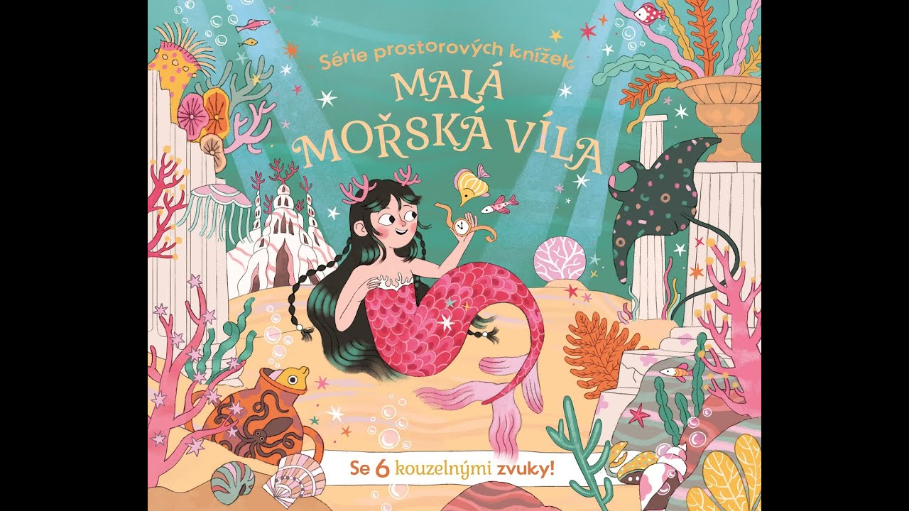 Albi - Malá morská víla - Zvuková 3D kniha predstavenie (video českého ekvivalentu produktu)