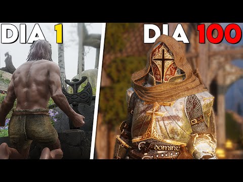 Sobrevivi 100 DIAS como um PALADINO em Skyrim!