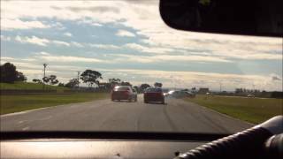 preview picture of video 'Saloon Car Shenanigans - Mallala 1 June 2014'