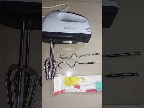 Scarlett hand Mixer(7-Speed, 260 W) Only at Rs.445 Only | Cream Whipping Machine | Make dough