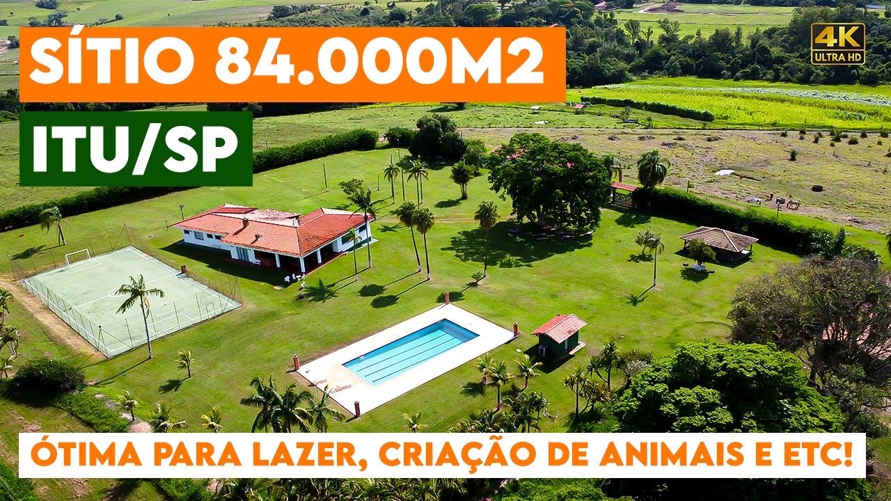 SÍTIO 8 hectares, Completo para LAZER, GADO, HARAS e PLANTIO ( ITU/SP )