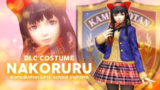 KOF XIV - DLC COSTUME “NAKORURU: Kamuikotan Girls' School Uniform”