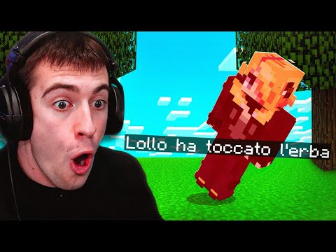 MINECRAFT MA NON POSSO TOCCARE il COLORE VERDE...