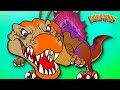 SPINOSAURUS SONG - Dinosaur Battles - Spinosaurus vs T-Rex - Dinosaur Songs by Howdytoons