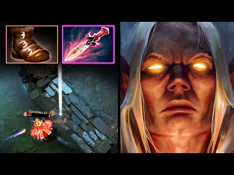 POISONBLADE IS OP ON INVOKER | EPIC BZM INVOKER vs LINA MID