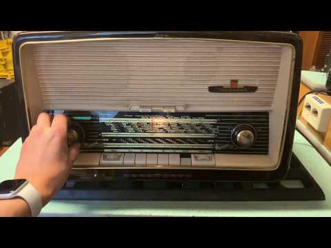Nordmende Turandot tube radio 1959