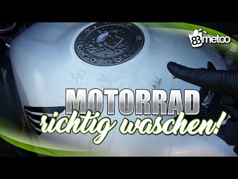 Motorrad waschen | Motorradwäsche Tipps & Tricks | Honda CBR 600 F Sport