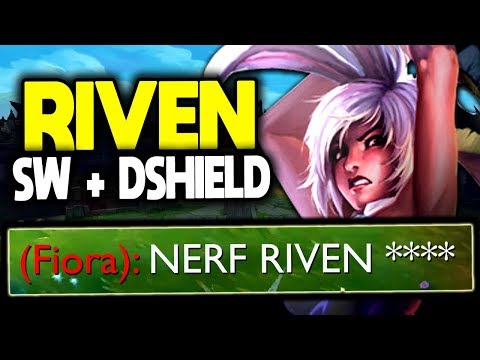 RIVEN WITH SW + DSHIELD IS OP! - HOW TO BEAT RIVEN'S BIGGEST SKILL MATCHUP! S10 RIVEN GAMEPLAY GUIDE