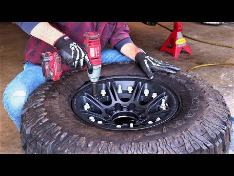 Street Legal Jeep Beadlock Wheels - How to Mount Rock Monsters