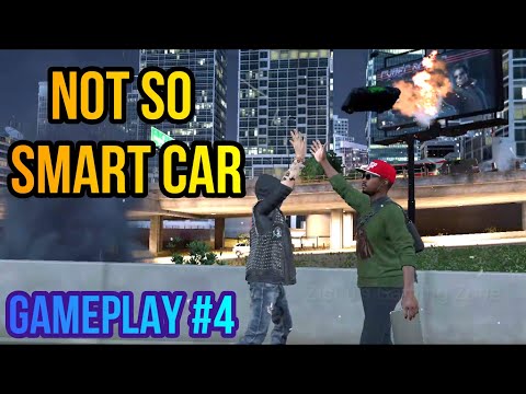 Watch Dogs 2 - Walkthrough Gameplay 4 Cyberdriver | Not So Smart Car (PC HD) [1080p-60FPS]
