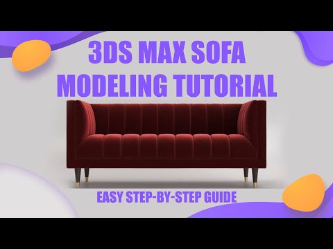 3D Sofa Tutorial for Beginners (Quick & Simple)