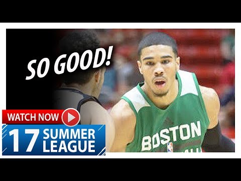 Jayson Tatum Full Highlights vs Spurs (2017.07.05) Summer League - 23 Pts, 10 Reb