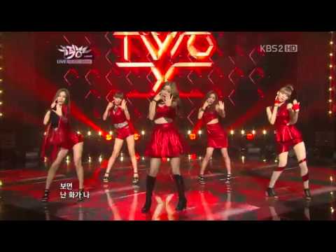 120907 Two X - Double Up @KBS Music Bank