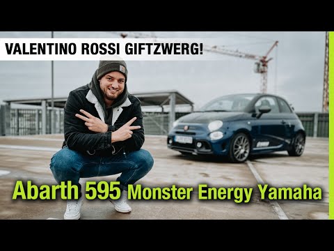 Abarth 595 Monster Energy Yamaha (165 PS) 💚🦂 Valentino Rossi Giftzwerg! 🏴 Fahrbericht, Review, Test
