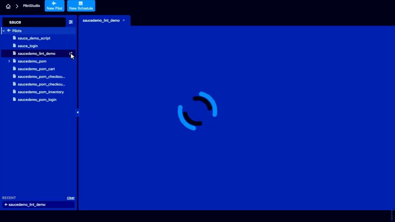 Catch automation problems before you run — built-in linting