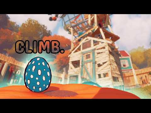 Beating the RAGE GAME where you climb as an EGG