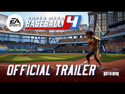 Super Mega Baseball 4 Official Reveal Trailer thumbnail