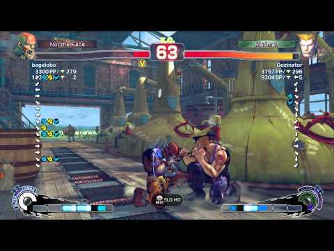 bagelobo (DH) vs Oozinator (GU) | SSF4: Arcade Edition PC - Ranked Match