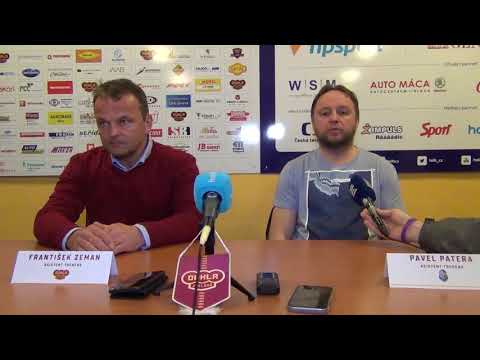 Baráž 2018: Dukla - Kladno 4:0, trenéři