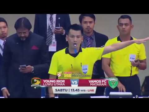 Laga Panas Antar Klub Futsal SKN FC KEBUMEN VS PEGASUS FC SAMBAS