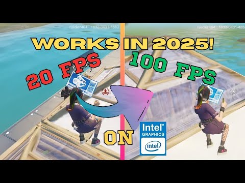 Get more FPS on low-end Laptops updated 2025! (Intel graphics)*