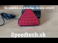 Brzdové LED svetlo 12V - s blikajúcim režimom (86x95x21mm) - Video Youtube