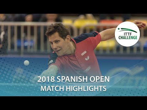 2018 Spanish Open Highlights I Robert Gardos vs Li Hon Ming (1/4)