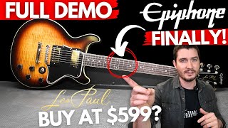 Video thumbnail for NEW Epiphone Les Paul Special DC Figured FULL DEMO by Play and Trade Guitars