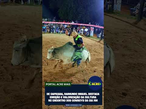 Raimundo Miguel, de Capixaba, fala do prazer em disputar um rodeio em casa