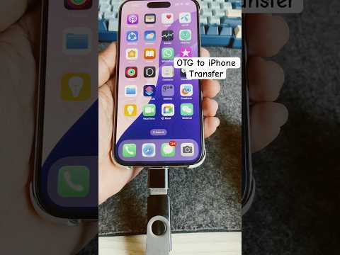 Pendrive to iPhone file transfer -OTG to iPhone #otg #iphone #pendrive #filetransfer