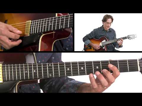 Jazz Blues Guitar Lesson - Fifth to Fifth in Bb: Breakdown - Frank Vignola