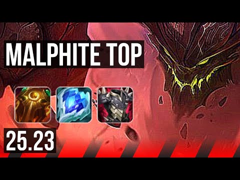 MALPHITE vs TRYNDAMERE (TOP) | 10/1/14, 40k DMG, 6 solo kills, Dominating | KR Master | 25.23