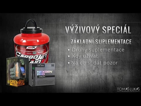 VÝŽIVOVÝ SPECIÁL #3 - Základní suplementace